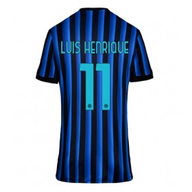 Damen Fußballbekleidung Inter Milan Luis Henrique #11 Heimtrikot 2025-26 Kurzarm